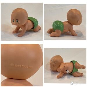 Vintage 1983 'TOMY' 'CABBAGE PATCH KIDS' 'BABY' WALKING WIND-UP FIGURE